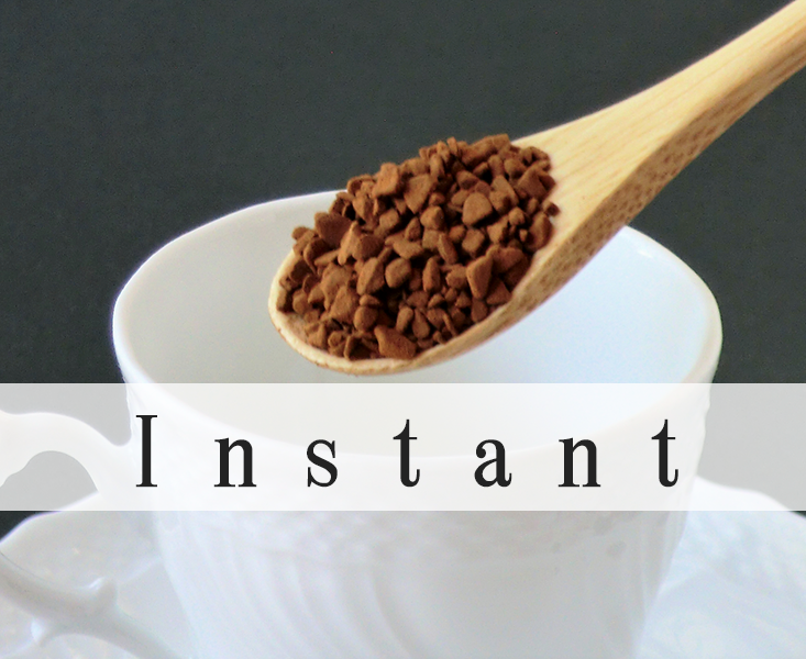 Instant coffee